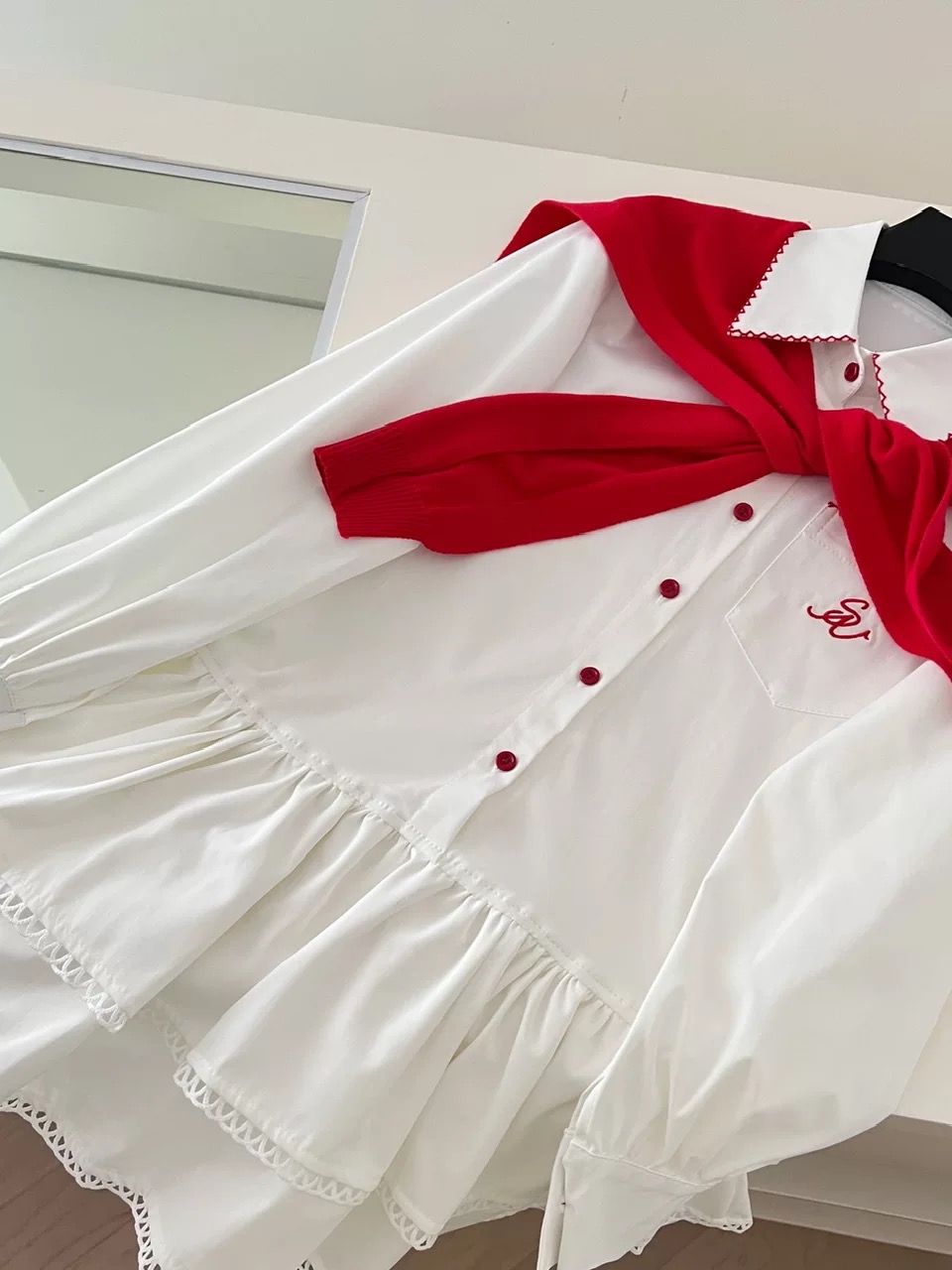 Locked in your love shirt dress SD155 image