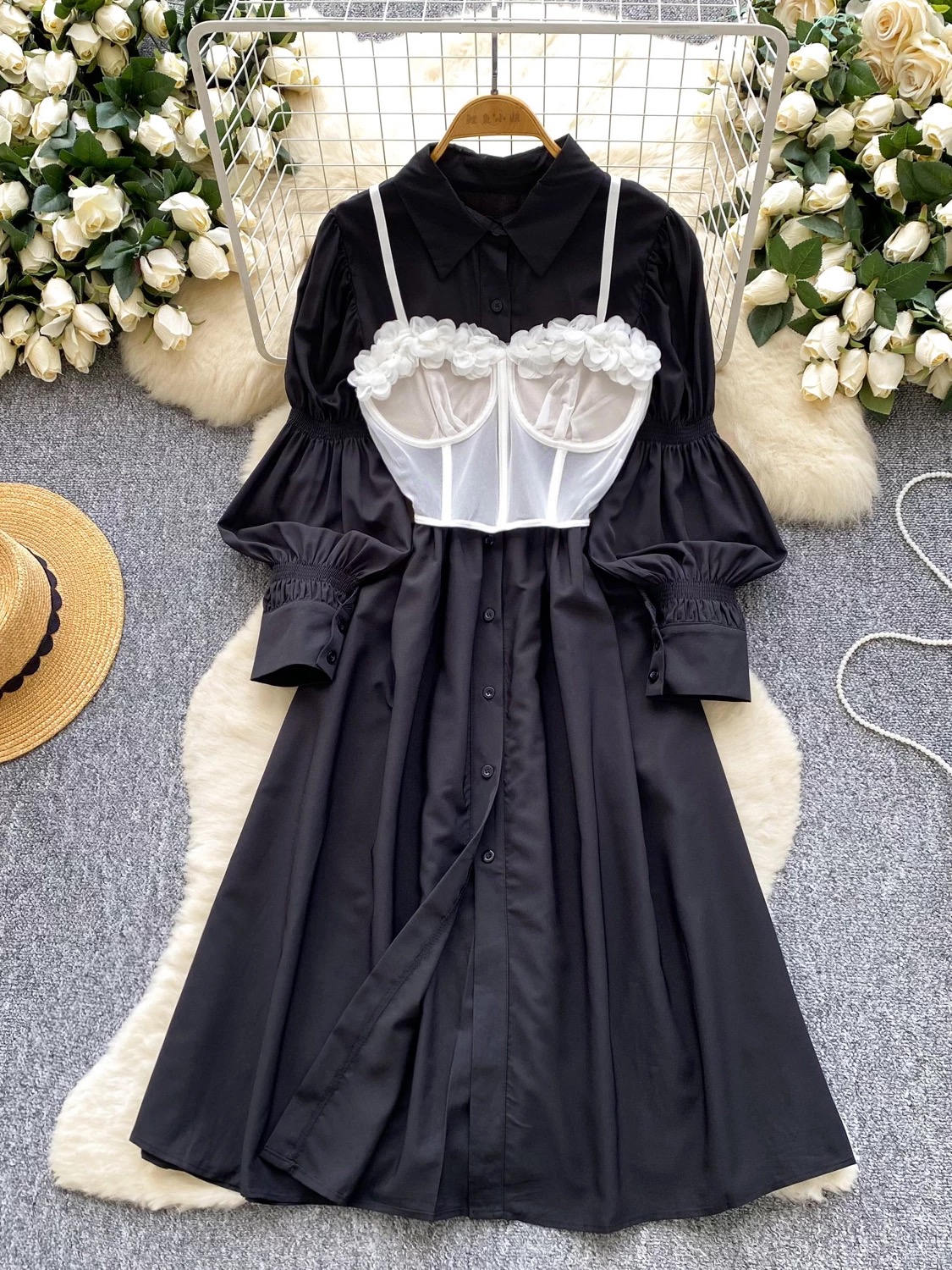 Guilt trip shirt dress SD154 image