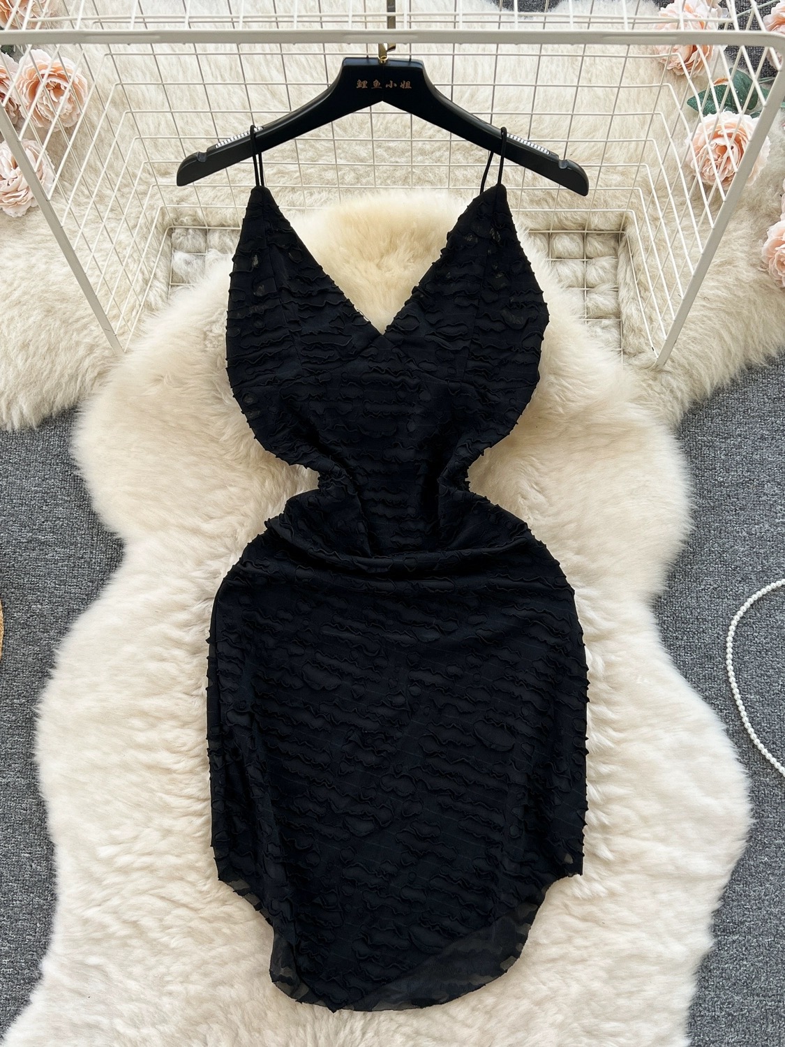 Showing off dress CBC588