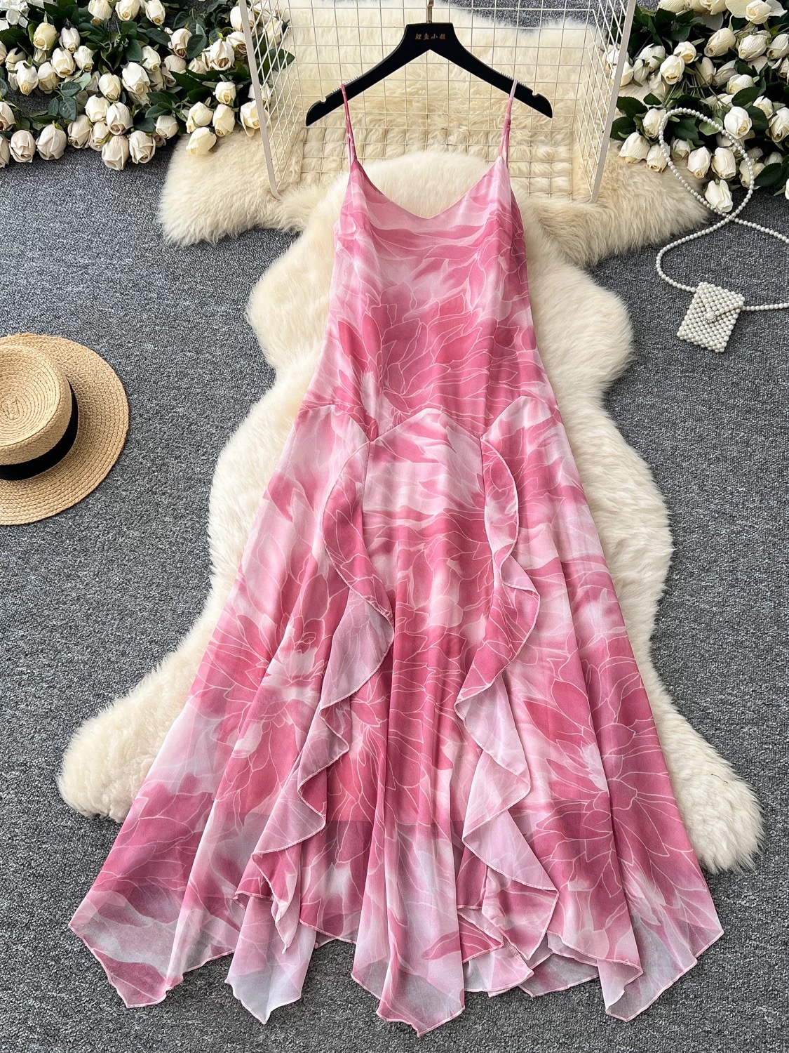 Legendary babe floral dress CD729 image