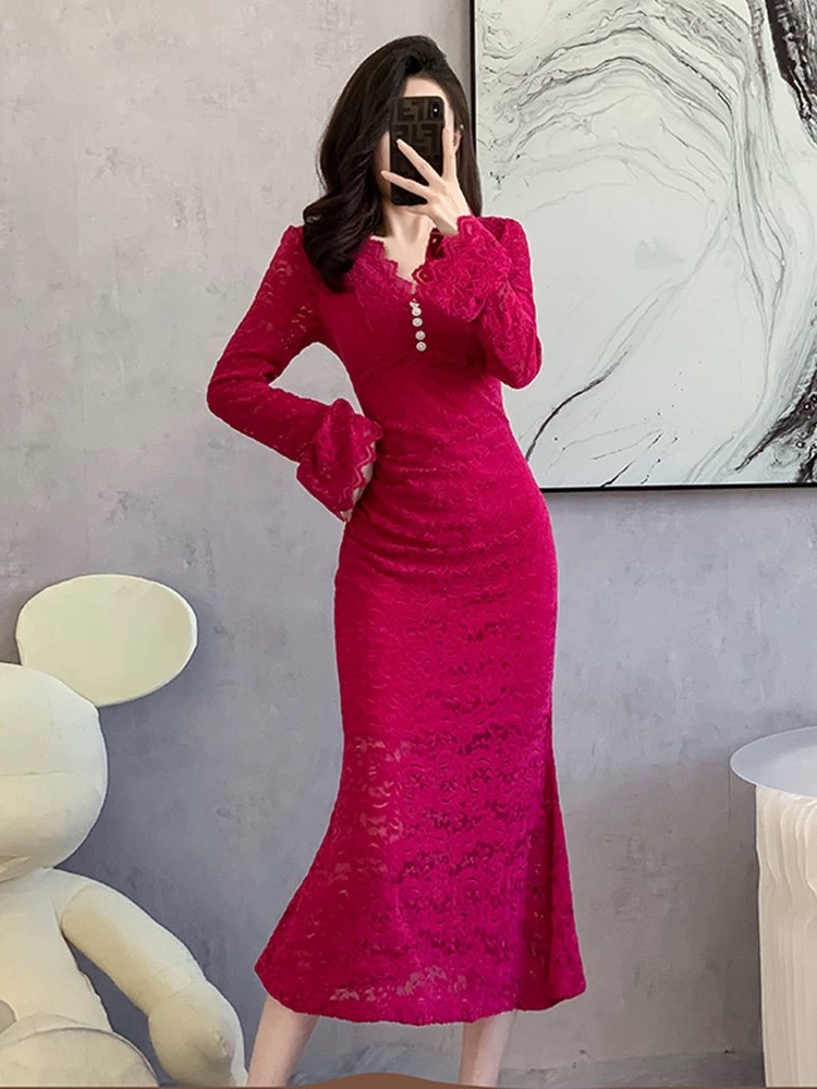 Nashville rodeo lace dress FBC104 image