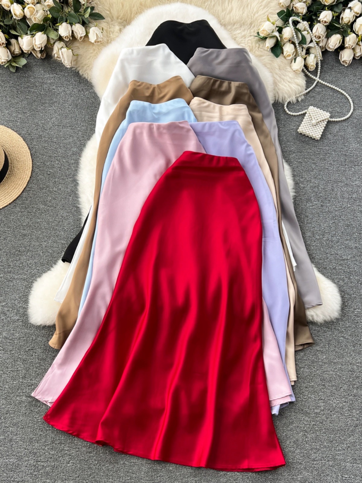 Little diva silk skirt