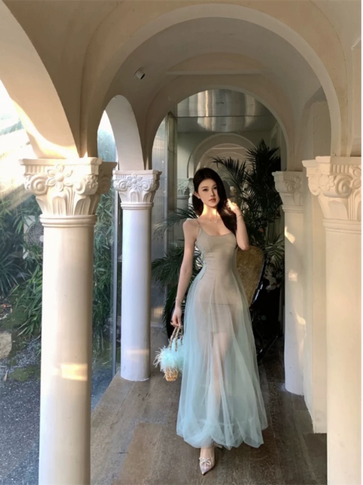 Pretty in casual dress CD2202 image