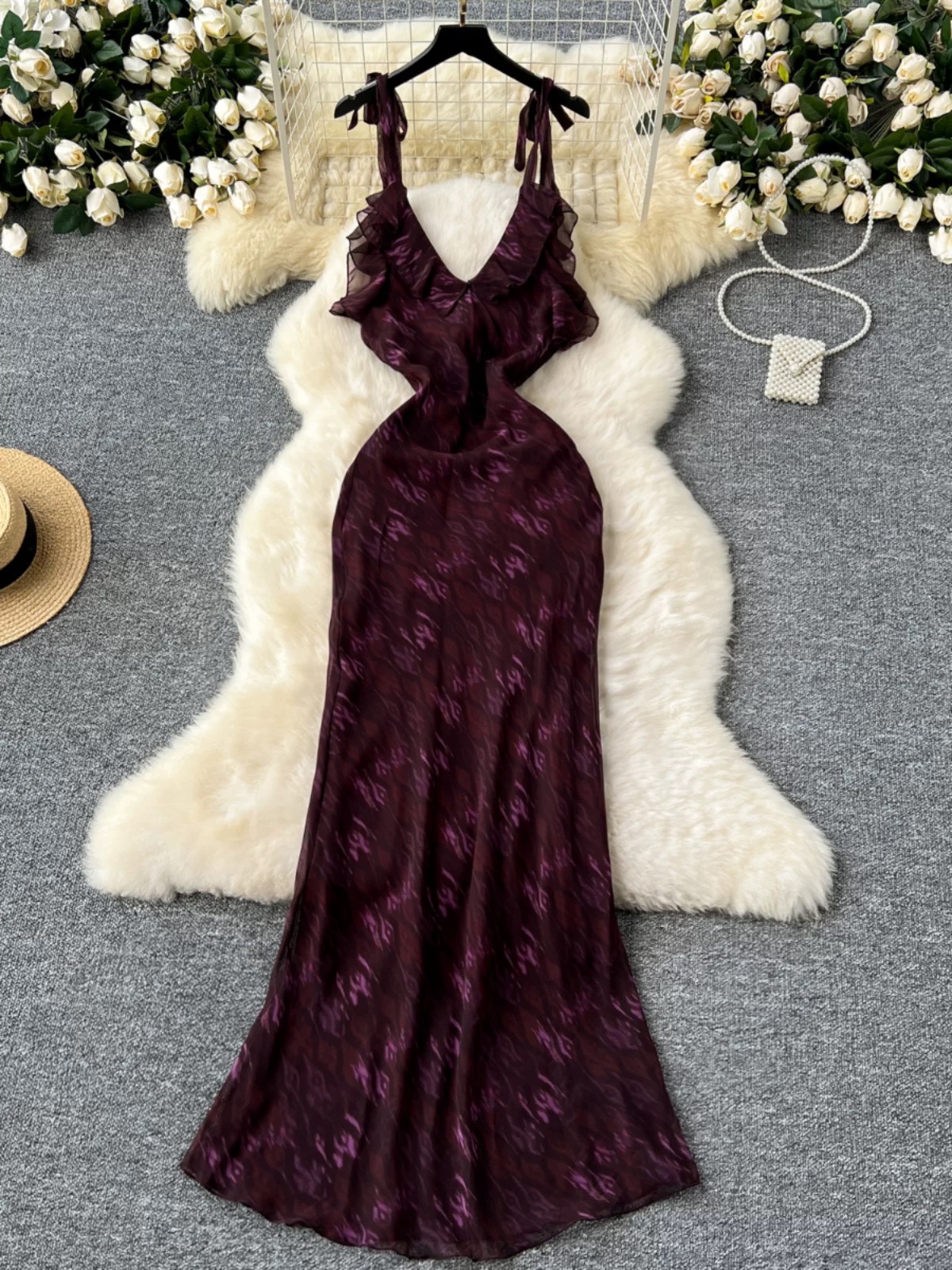 Staying in paradise dress CD1690 image