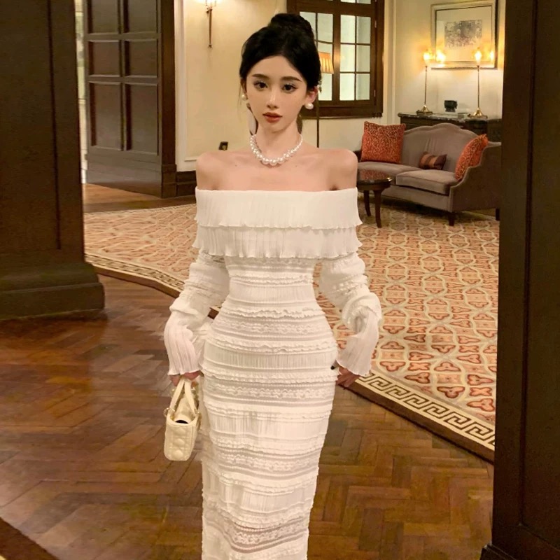 Party material dress CBC454