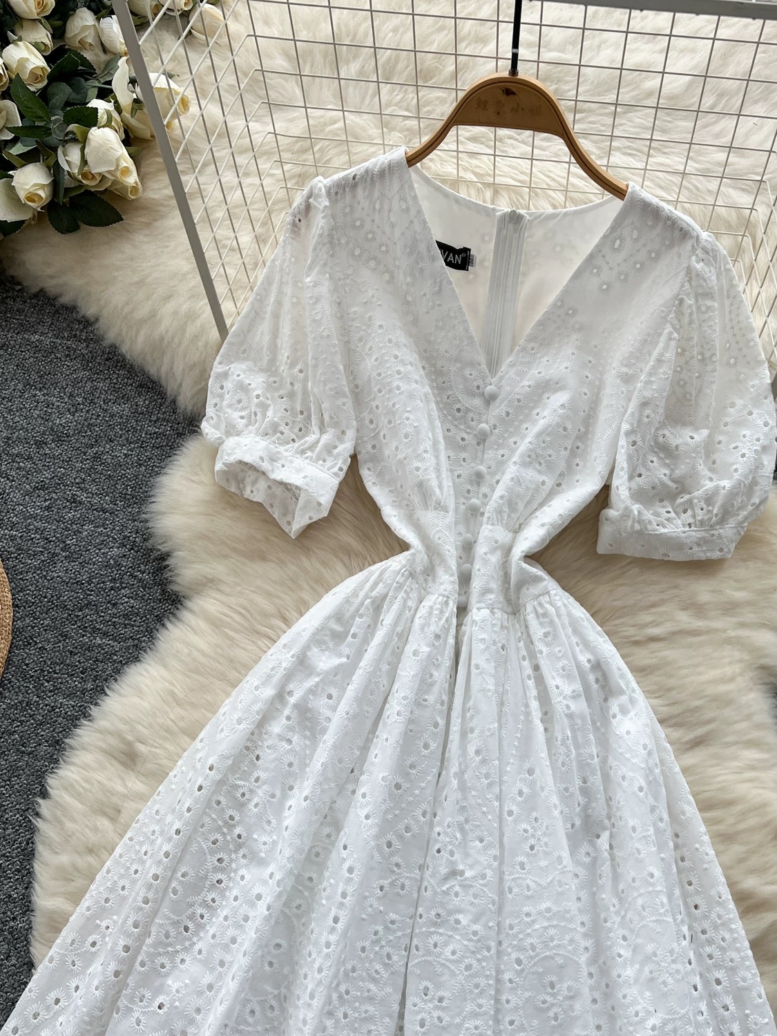 Feelings reconnected lace dress CD1778 image