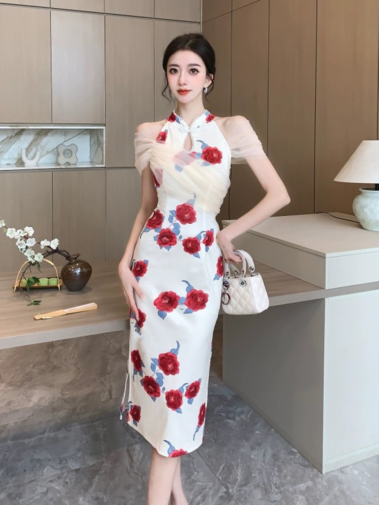 Hit the lights qipao dress Q176