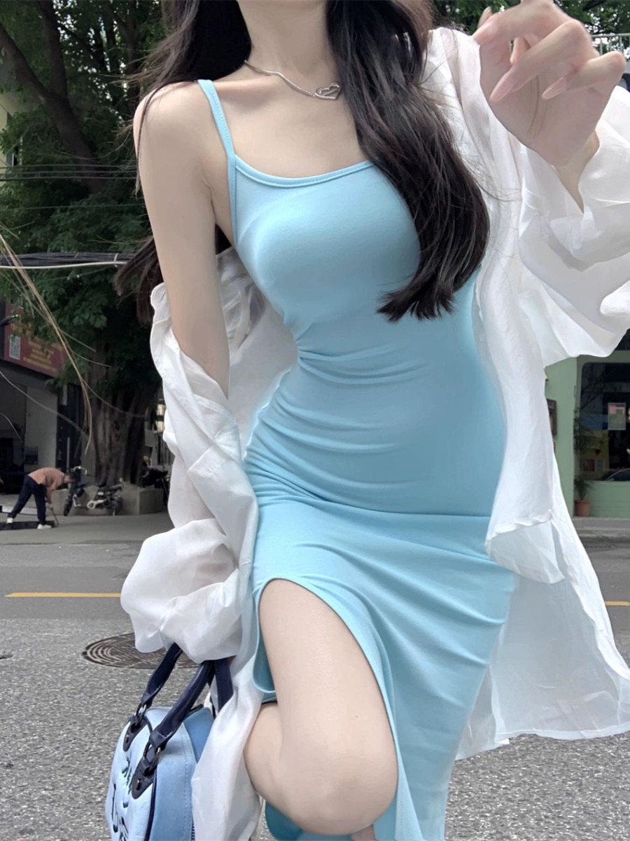 Wear me with a shirt gown 