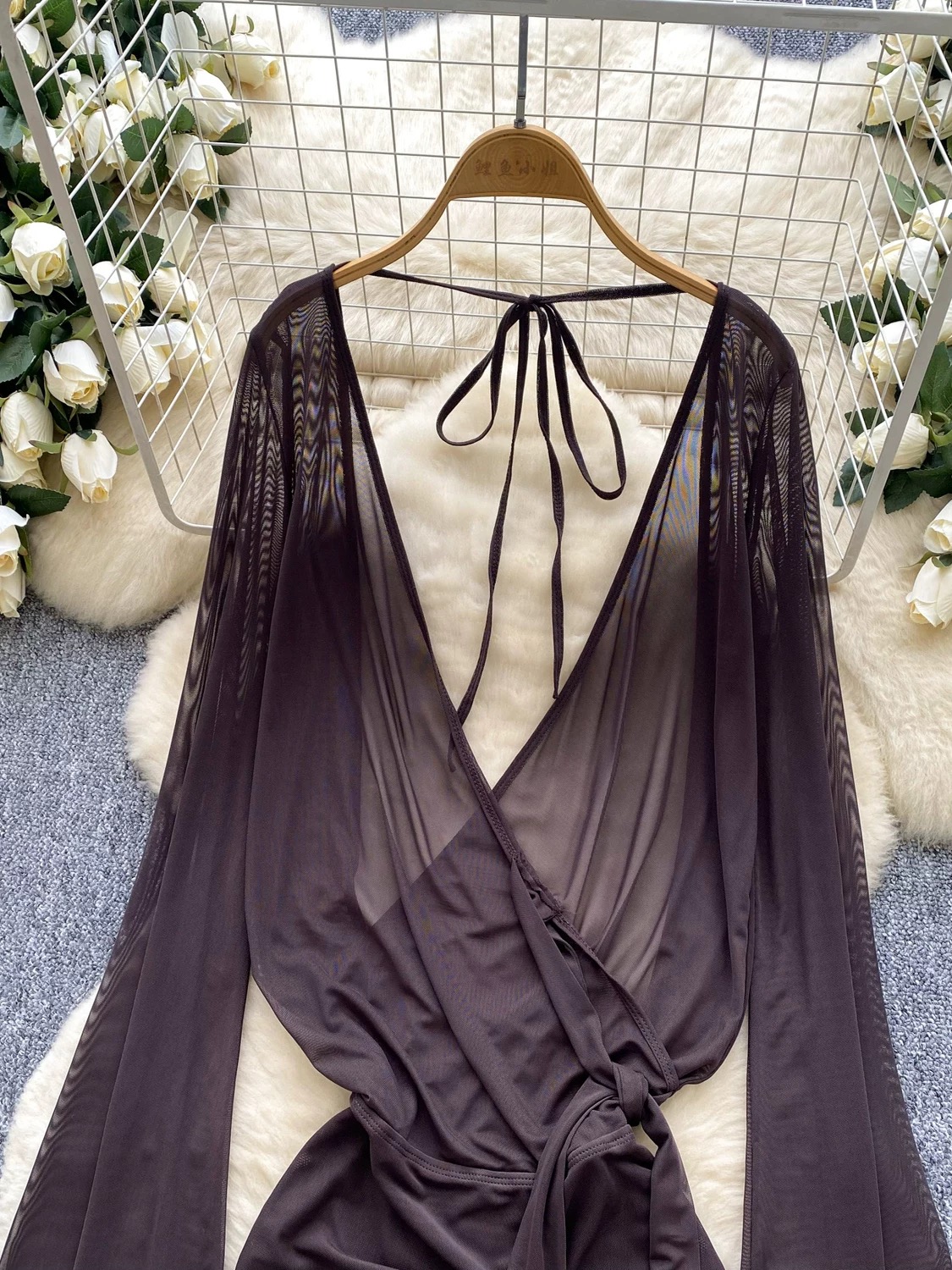 Perfect night mesh dress  CD732 image