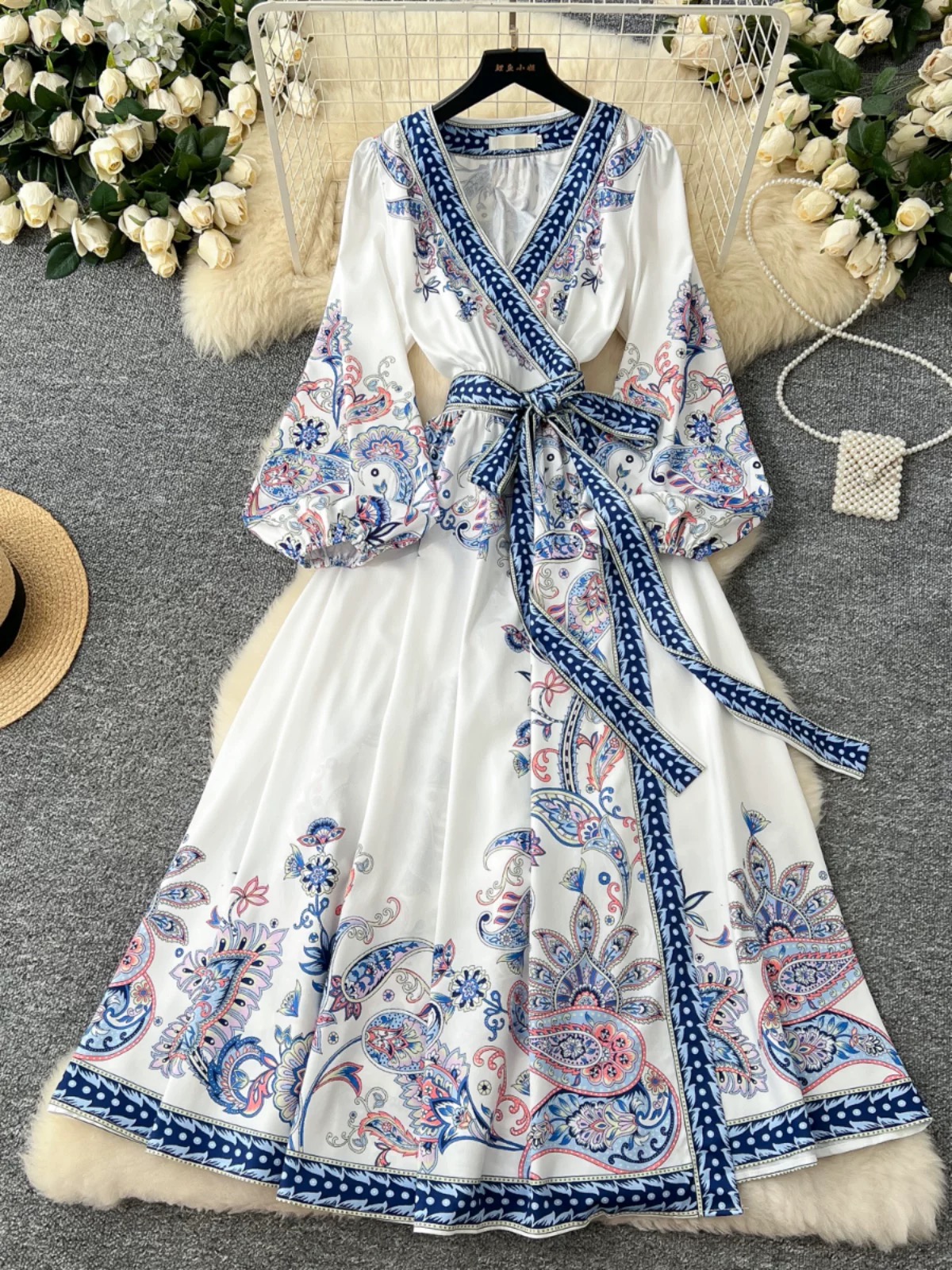 Best revenge print dress ED166