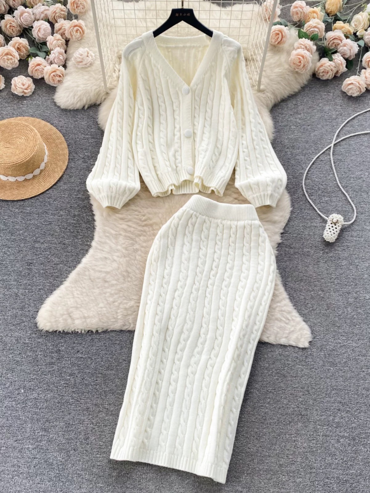 In Havana knitted set KTP277 image