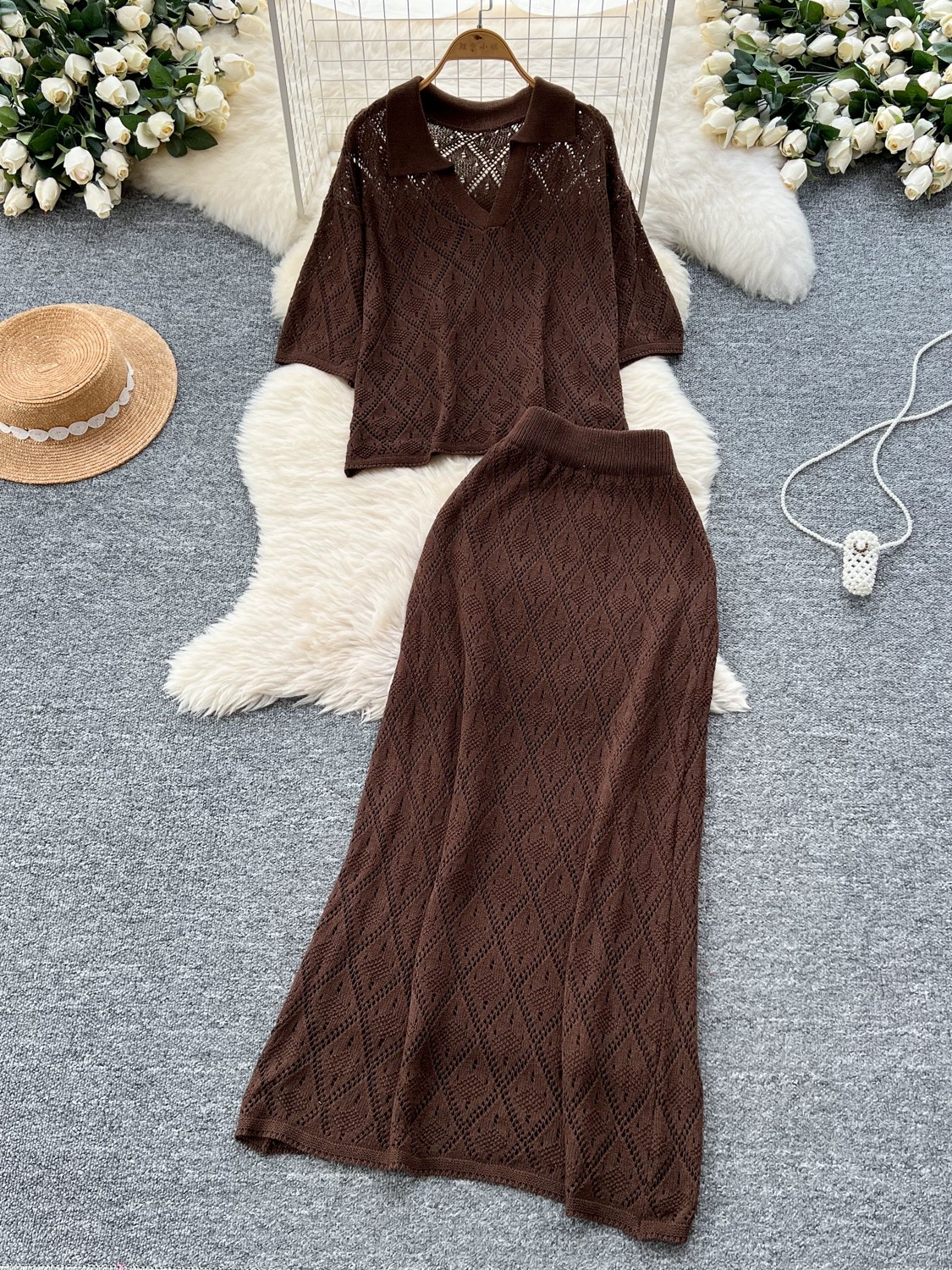 With love knitted set KTP272 image