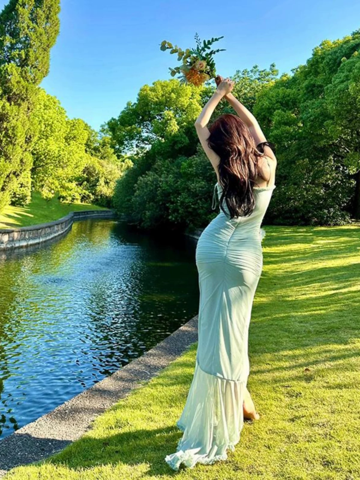 Casual goddess dress CD2142 image