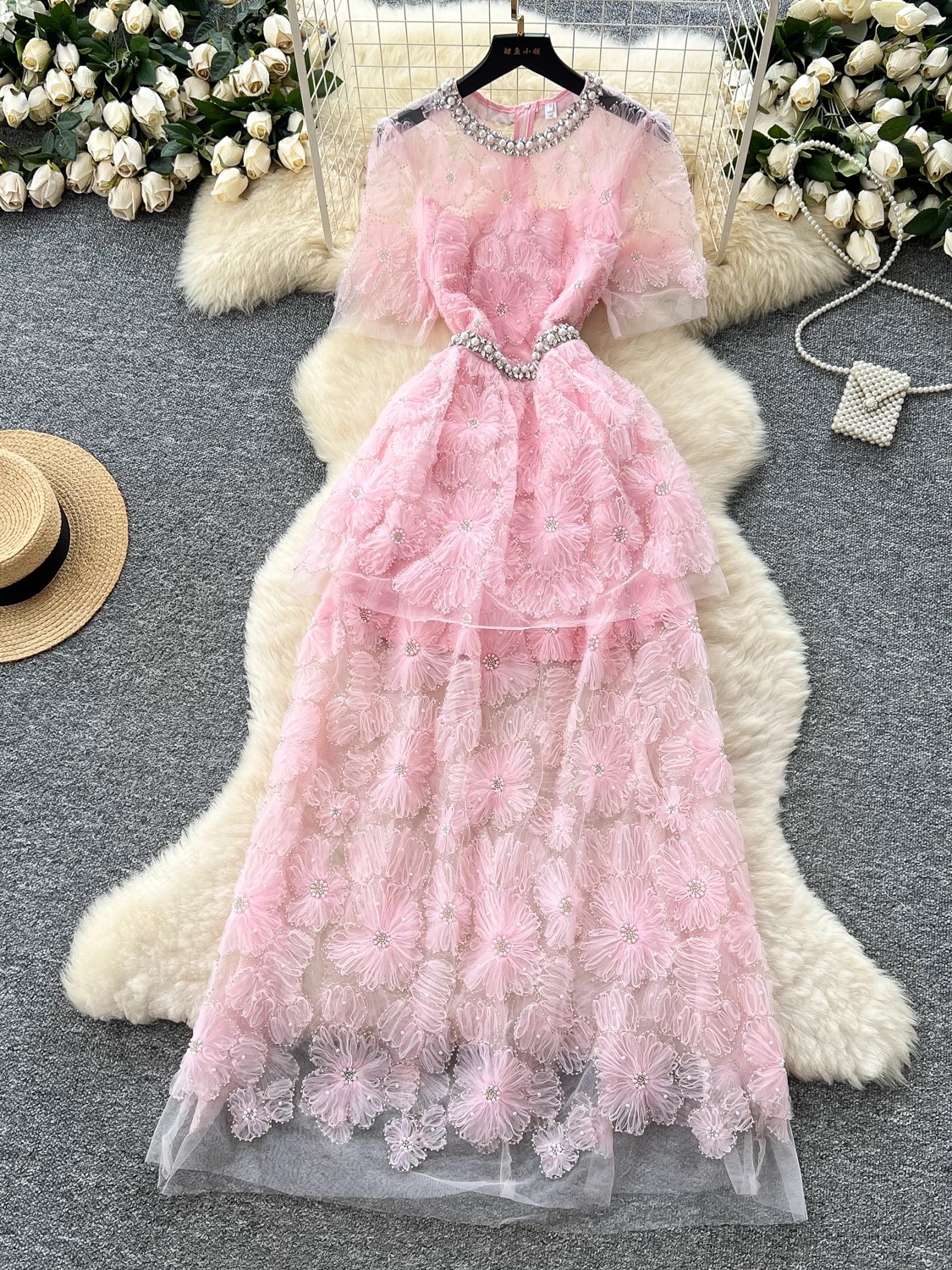 Best of the best lace dress FD588 image