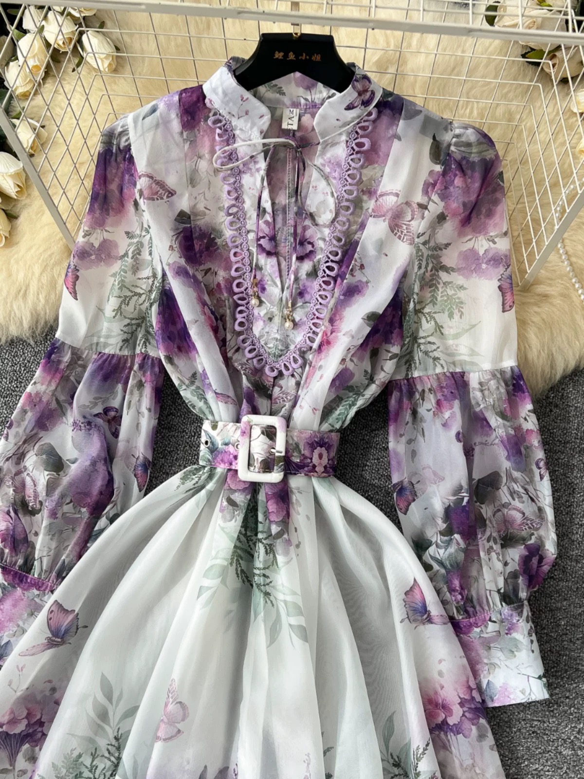 Must be heaven print dress ED175 image