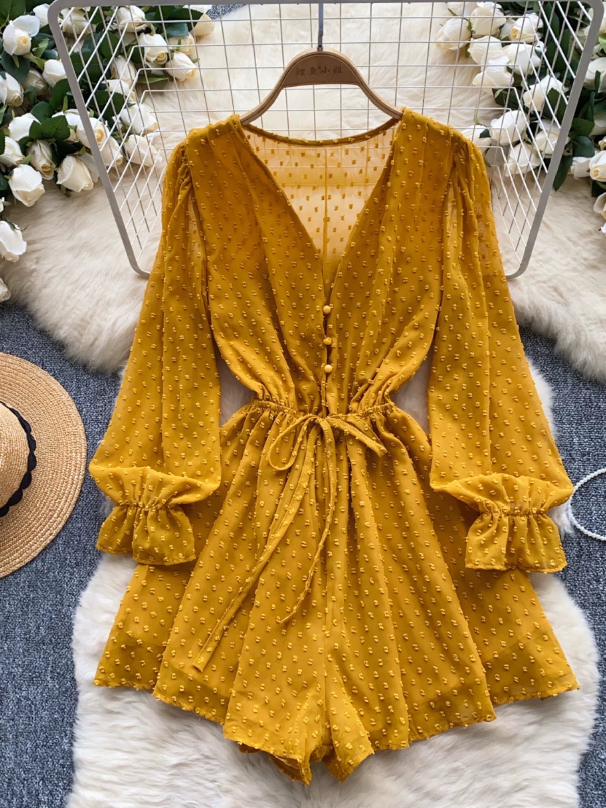 Down your block jumpsuit CJS177 image