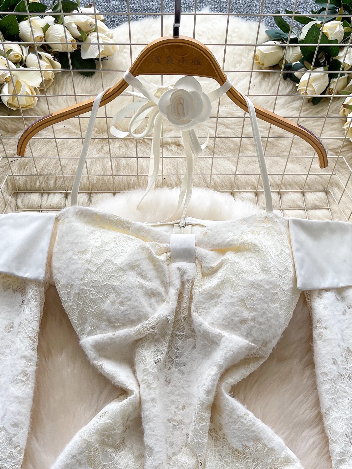 Stranded in paradise lace dress CBC1395 image