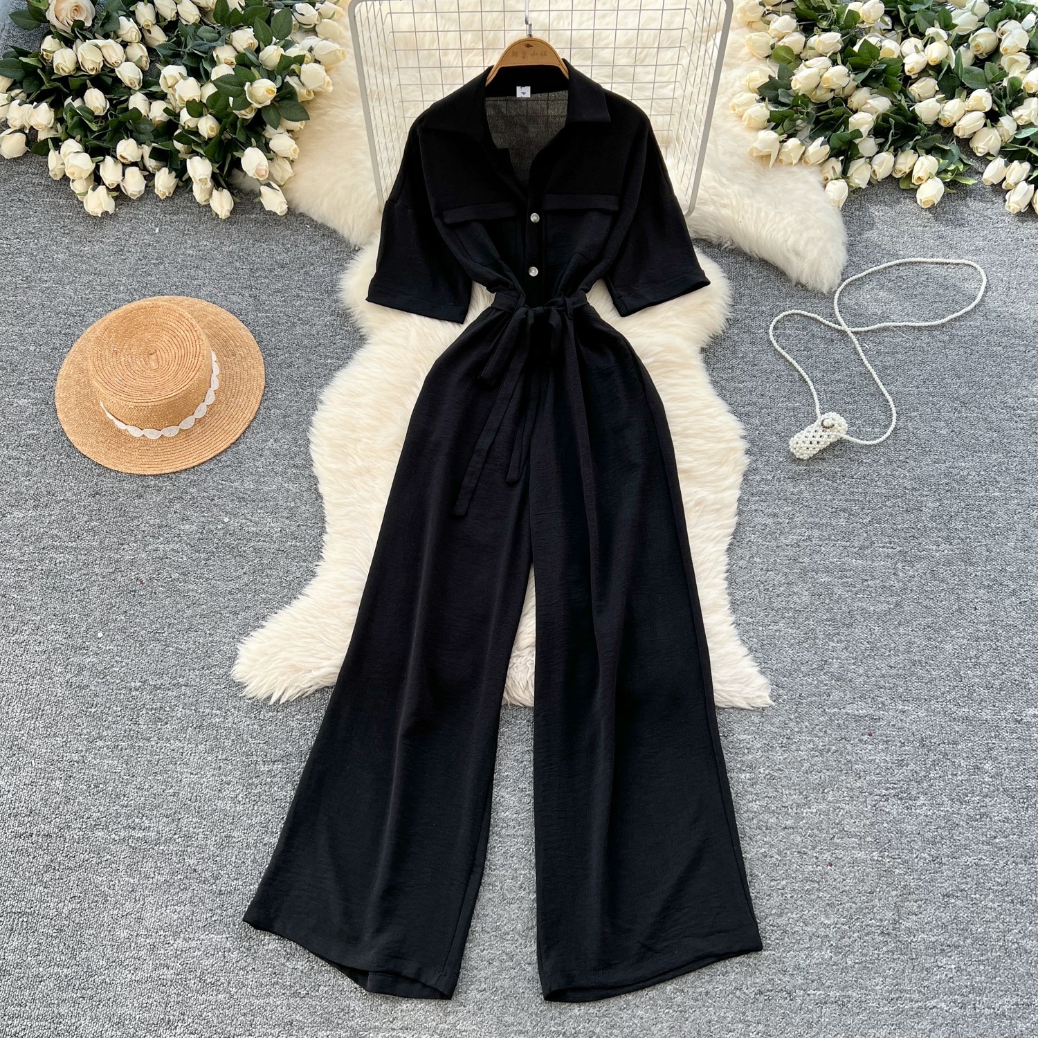 Violet jumpsuit CJS155 images