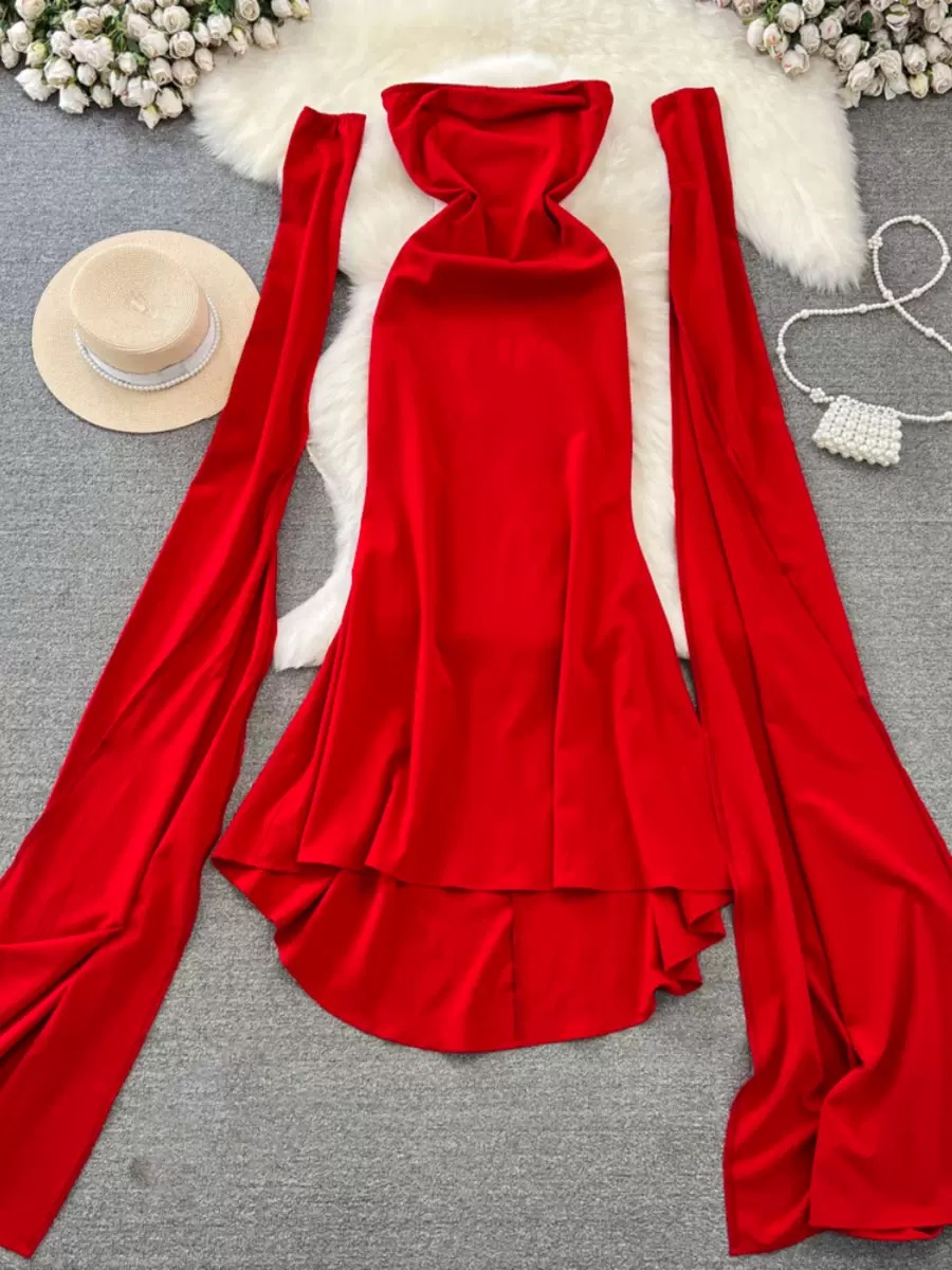 Here comes the celebrant dress EVD73 image