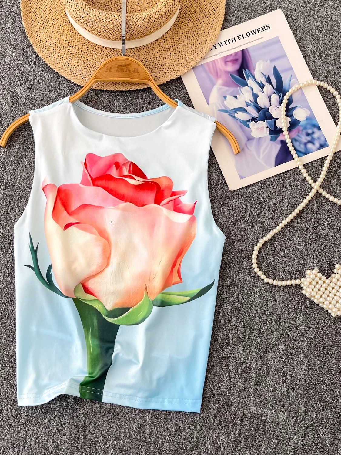 Barbie in casual top CTO845