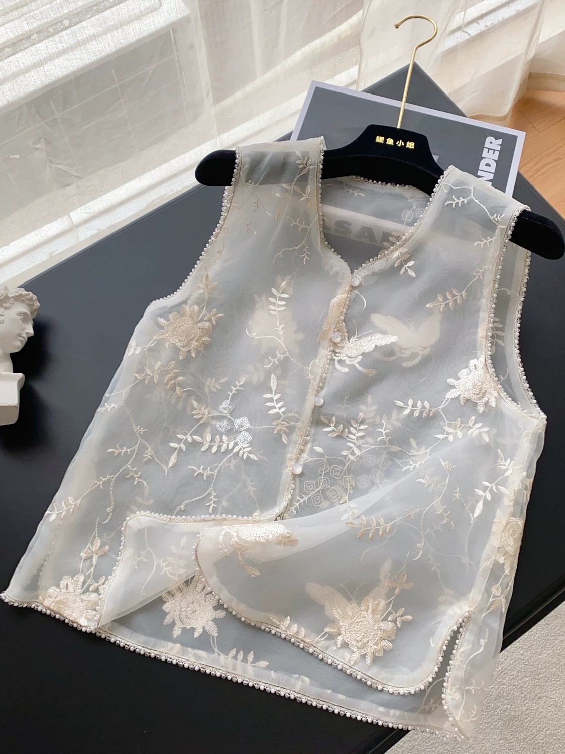 Night out waistcoat top CTO1034