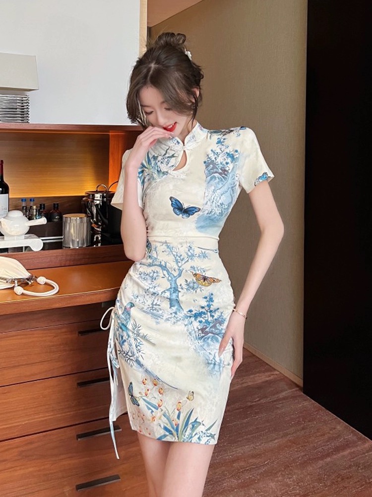Shayna qipao dress Q190