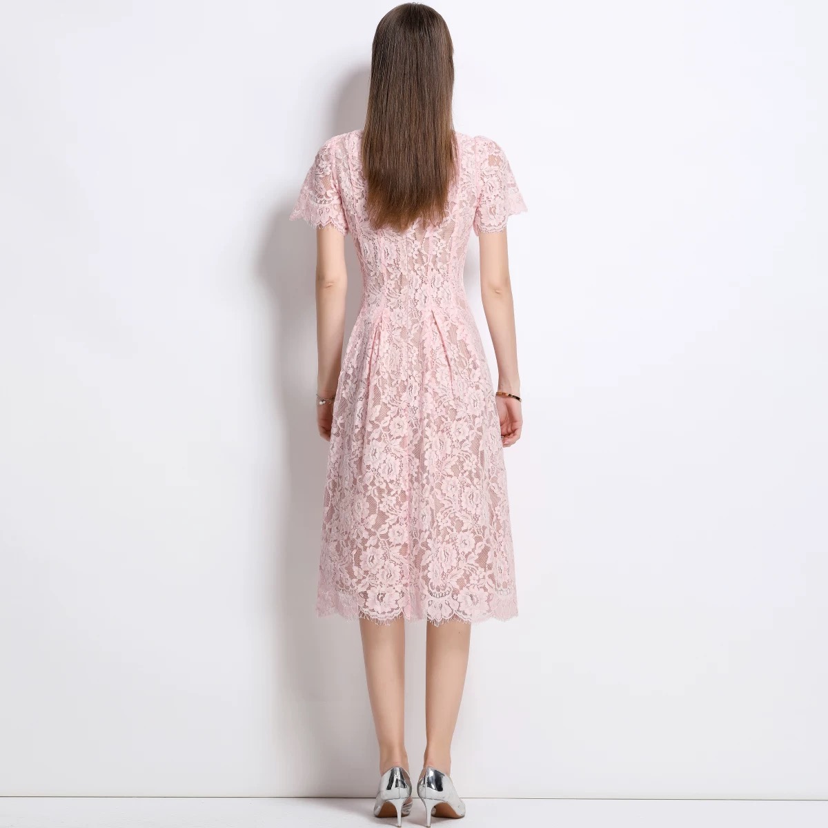 Falling for you lace dress FD1078 image