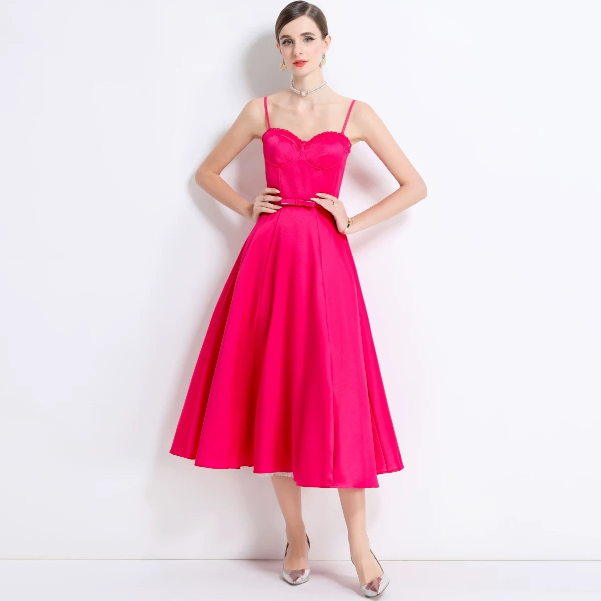 Looking pretty classy dress FD387 image
