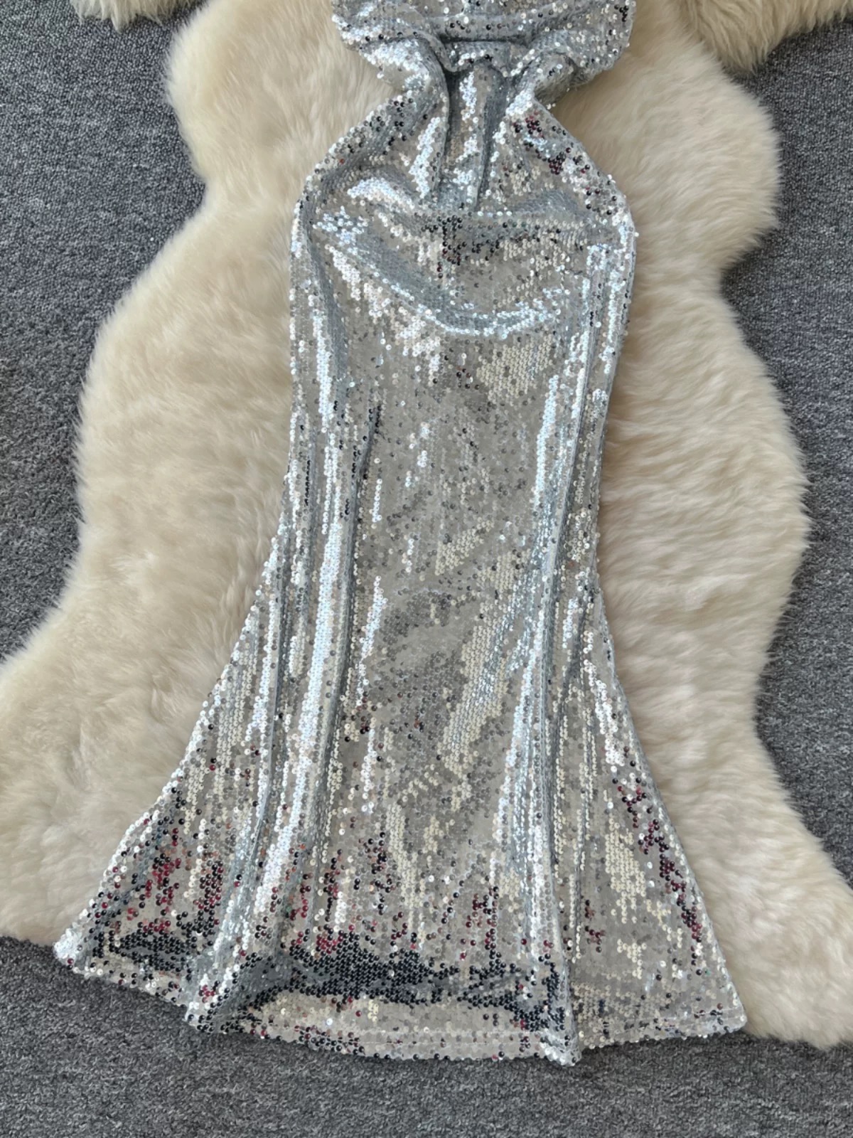 Whirlwind romance sequin dress EVD226 image