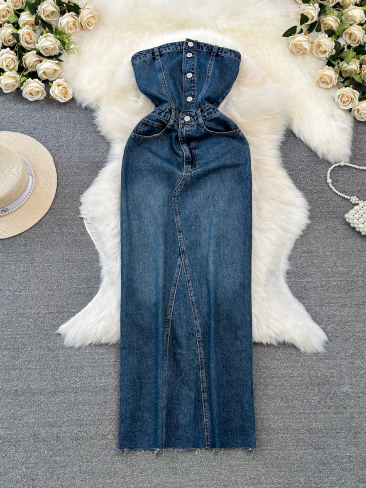 Selena only shoulders dress DBC24 image