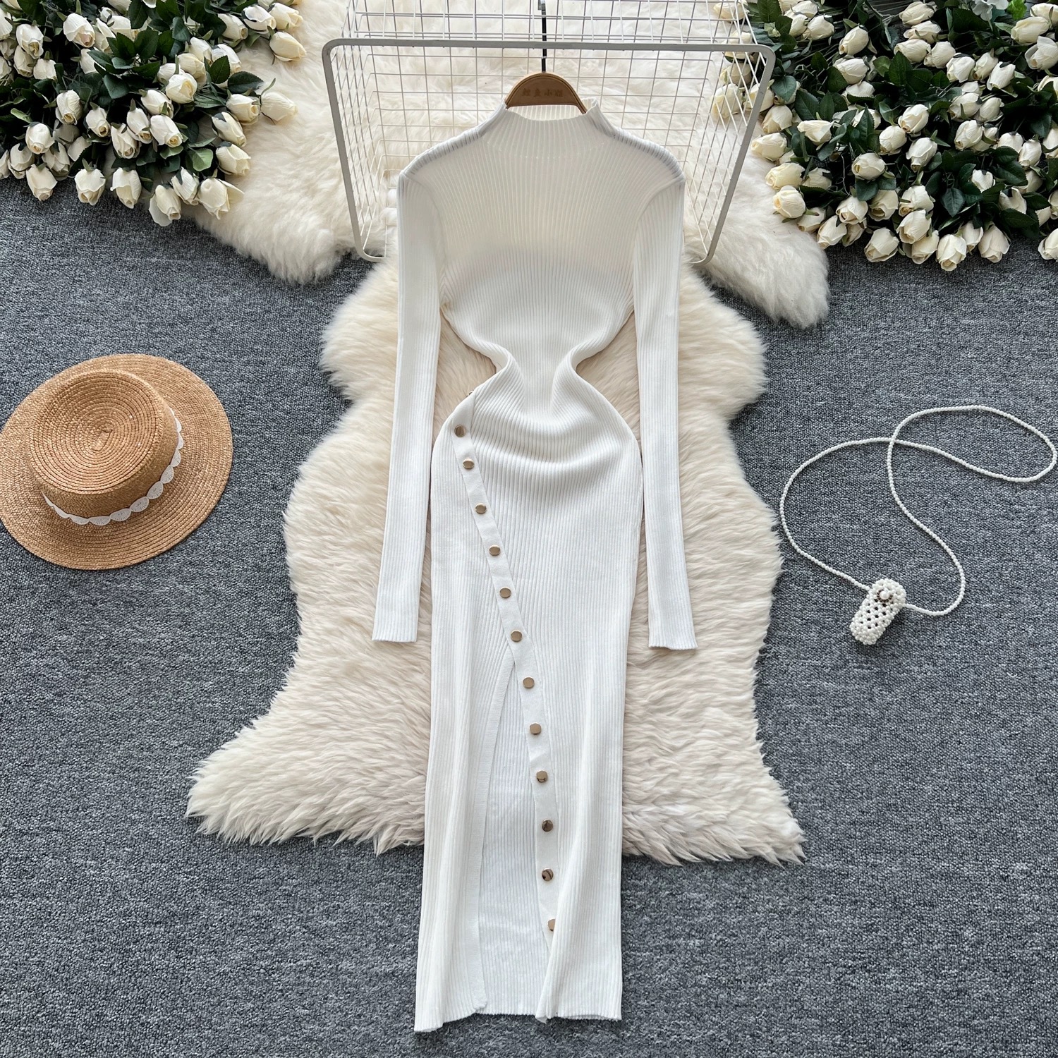 Eloise knitted dress KBC273 image