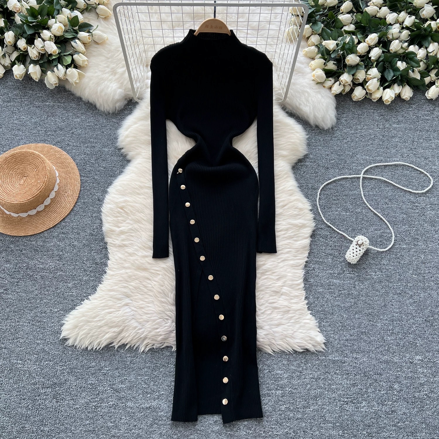 Eloise knitted dress KBC273 image