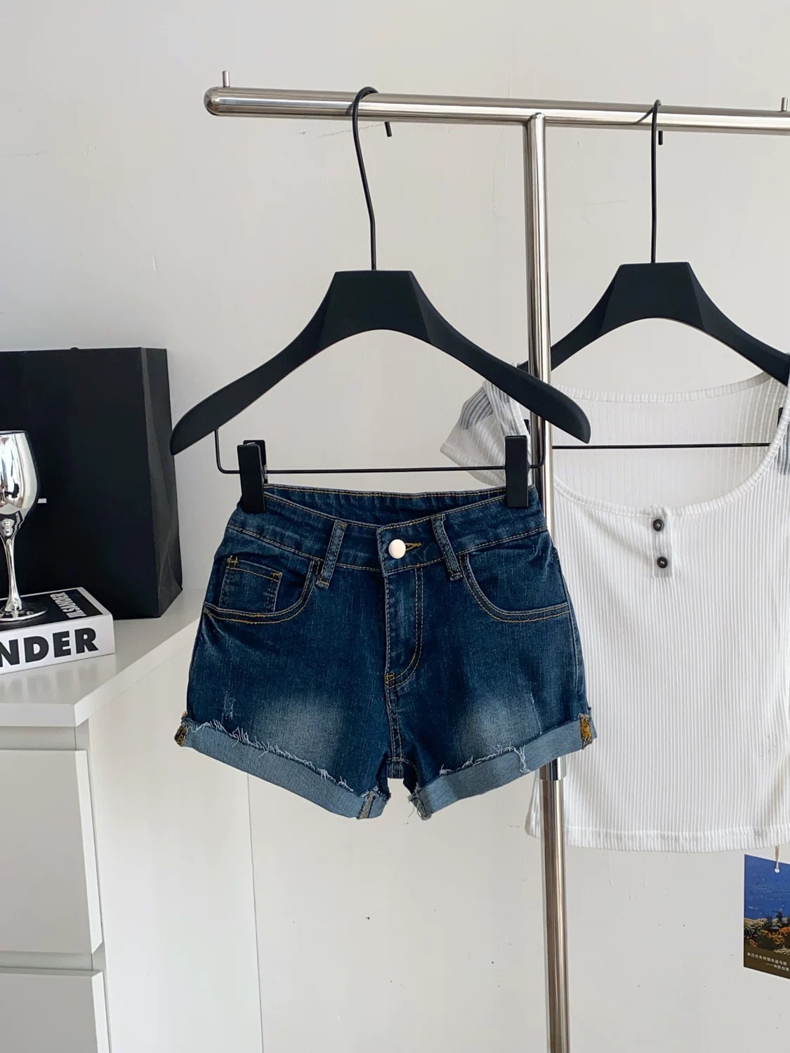 It’s my slay denim shorts DS122 image