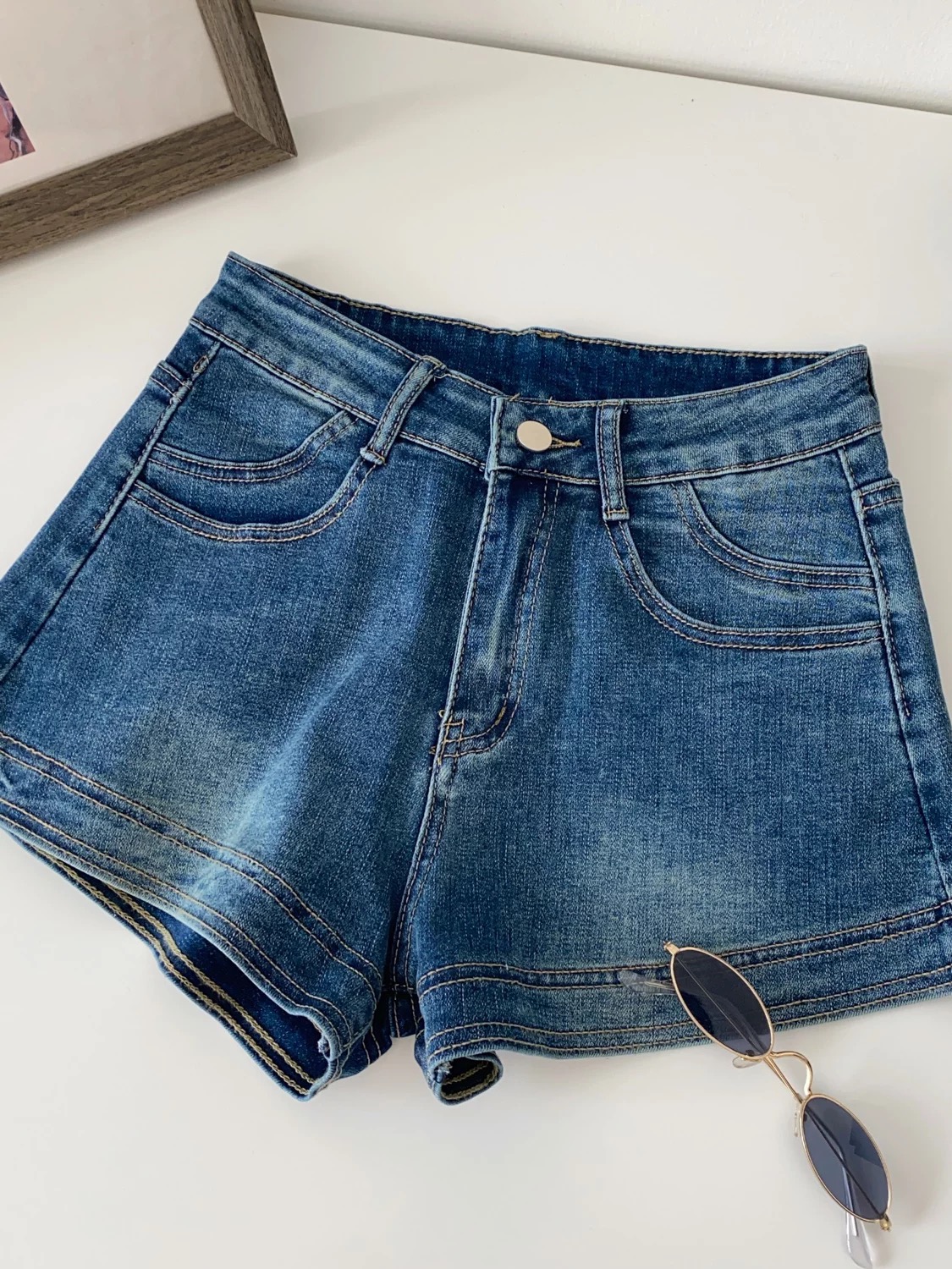 Summer baby denim shorts DS124 image