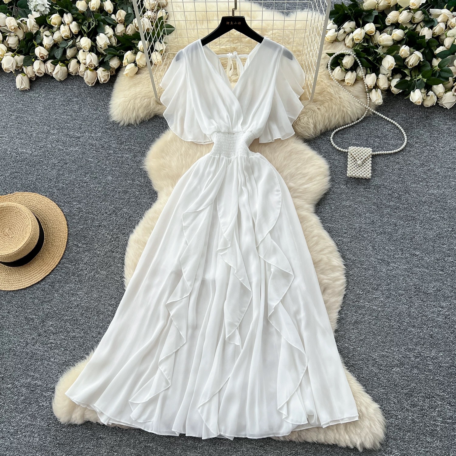 Fake it till you make it evening dress CD177 image