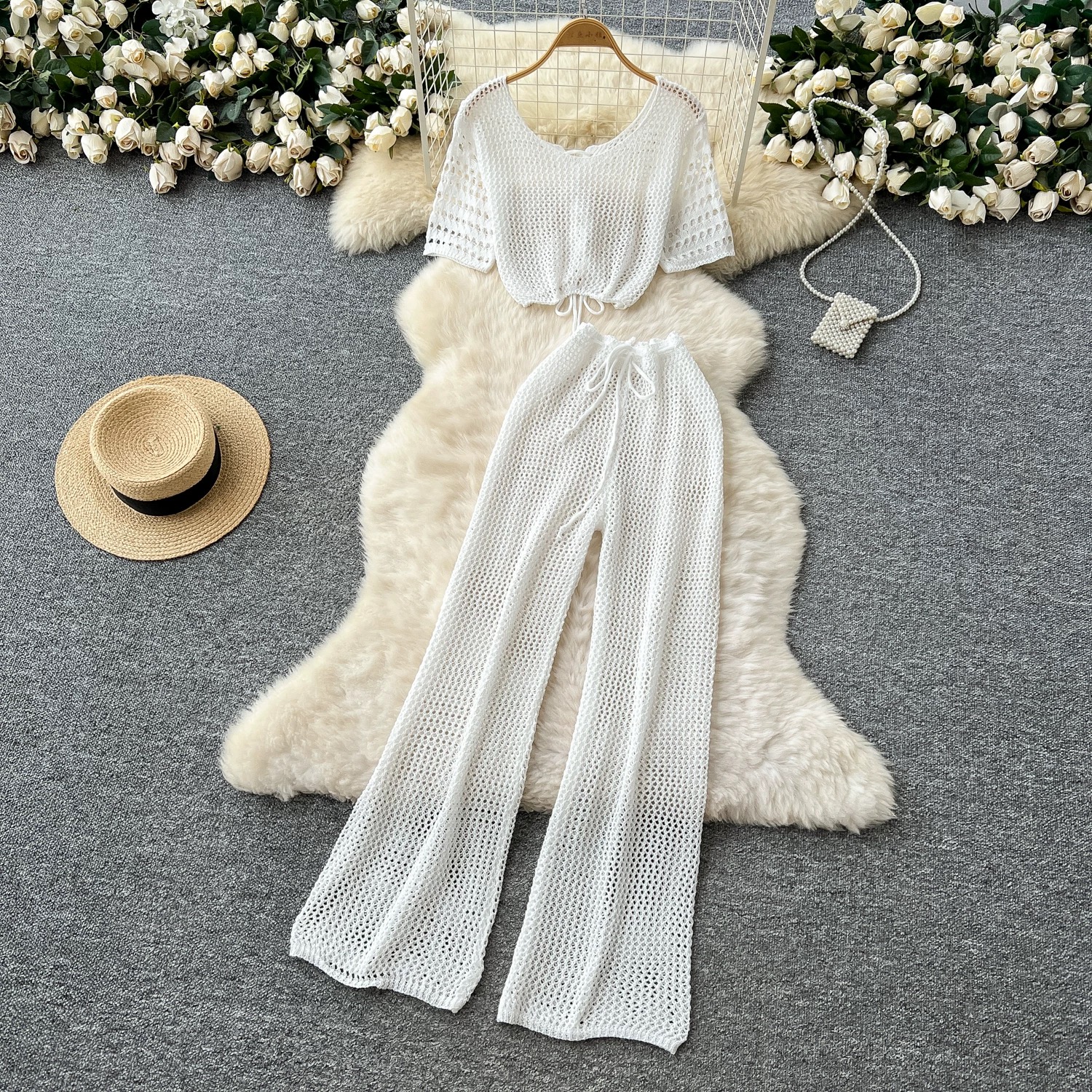 Lady boss knitted set KTP221 image