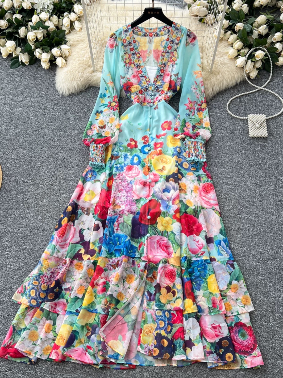 So over it dress ED242