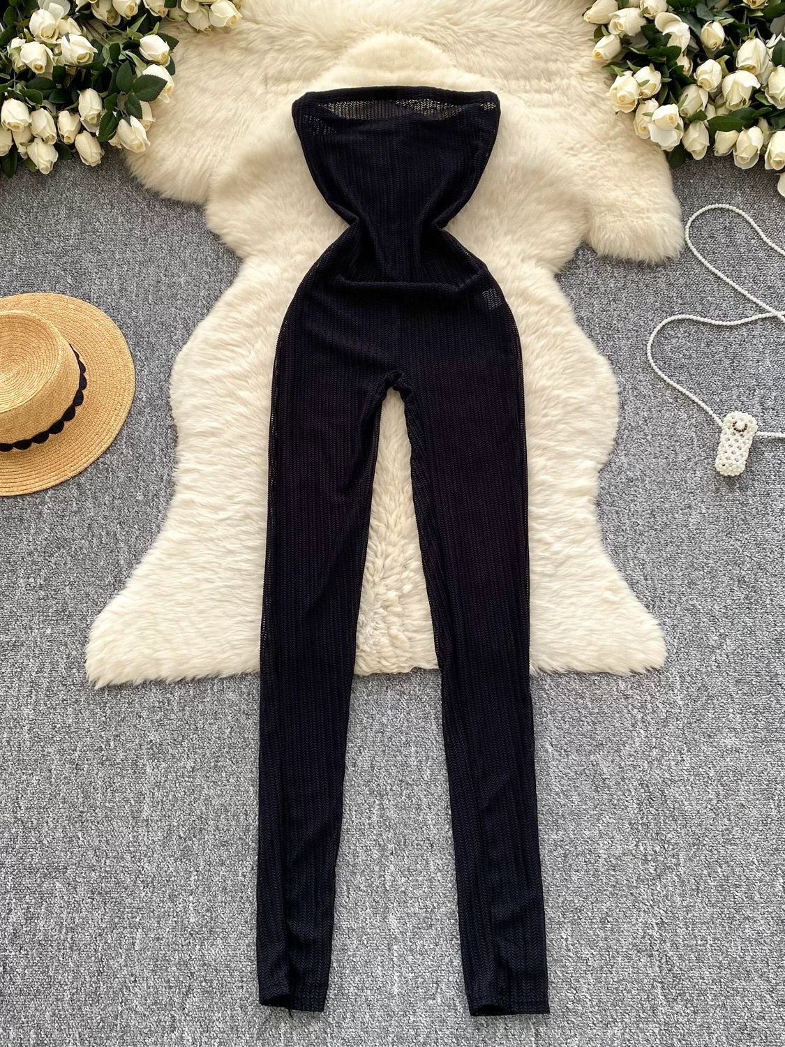 Forbidden love past jumpsuit CJS130