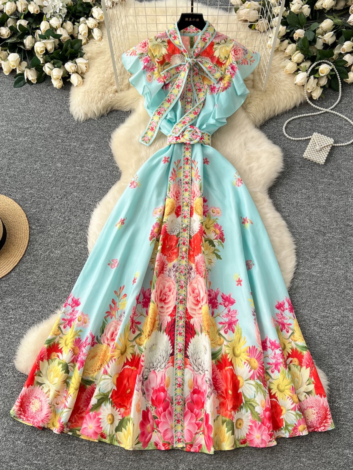 Baddie at the party dress ED232 image