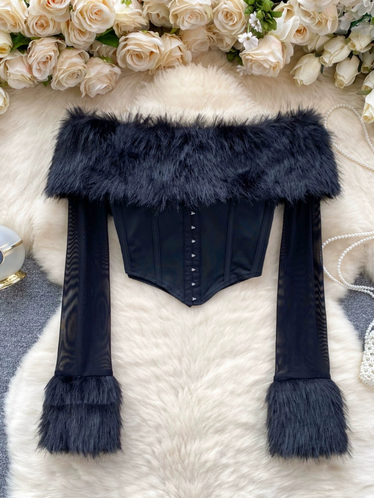 Night call corset top CS129 image