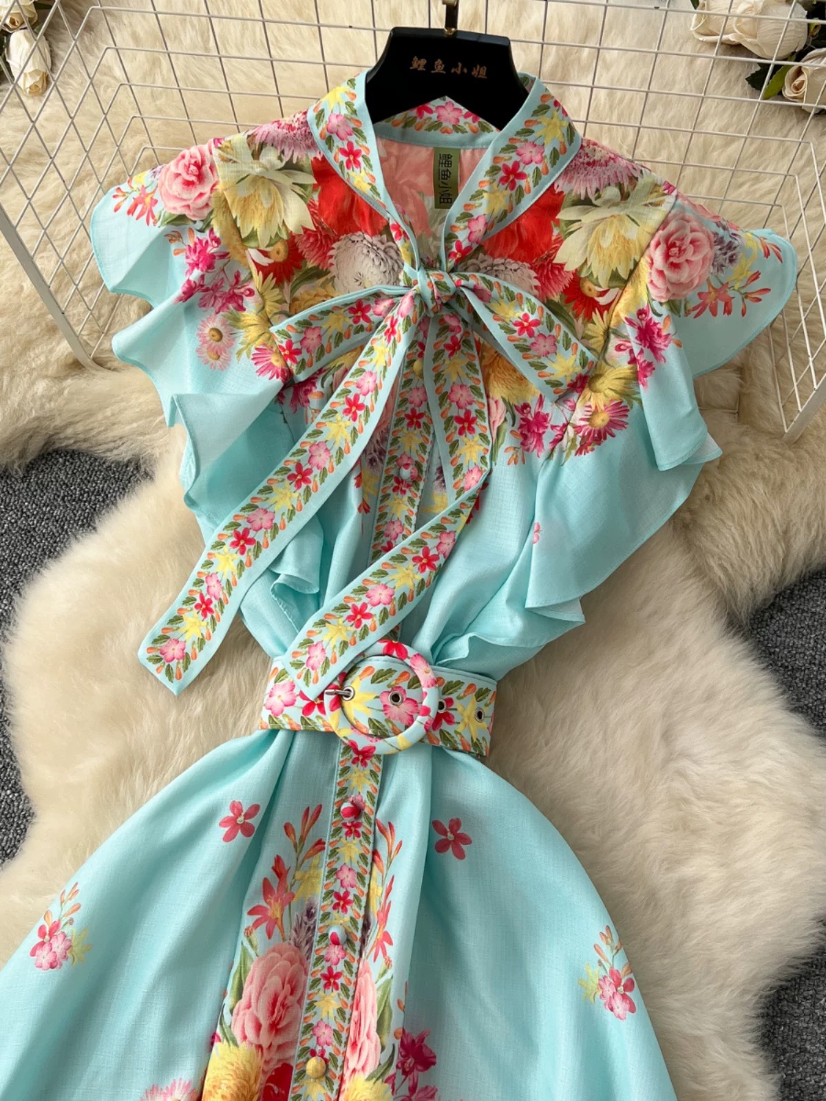 Baddie at the party dress ED232 image