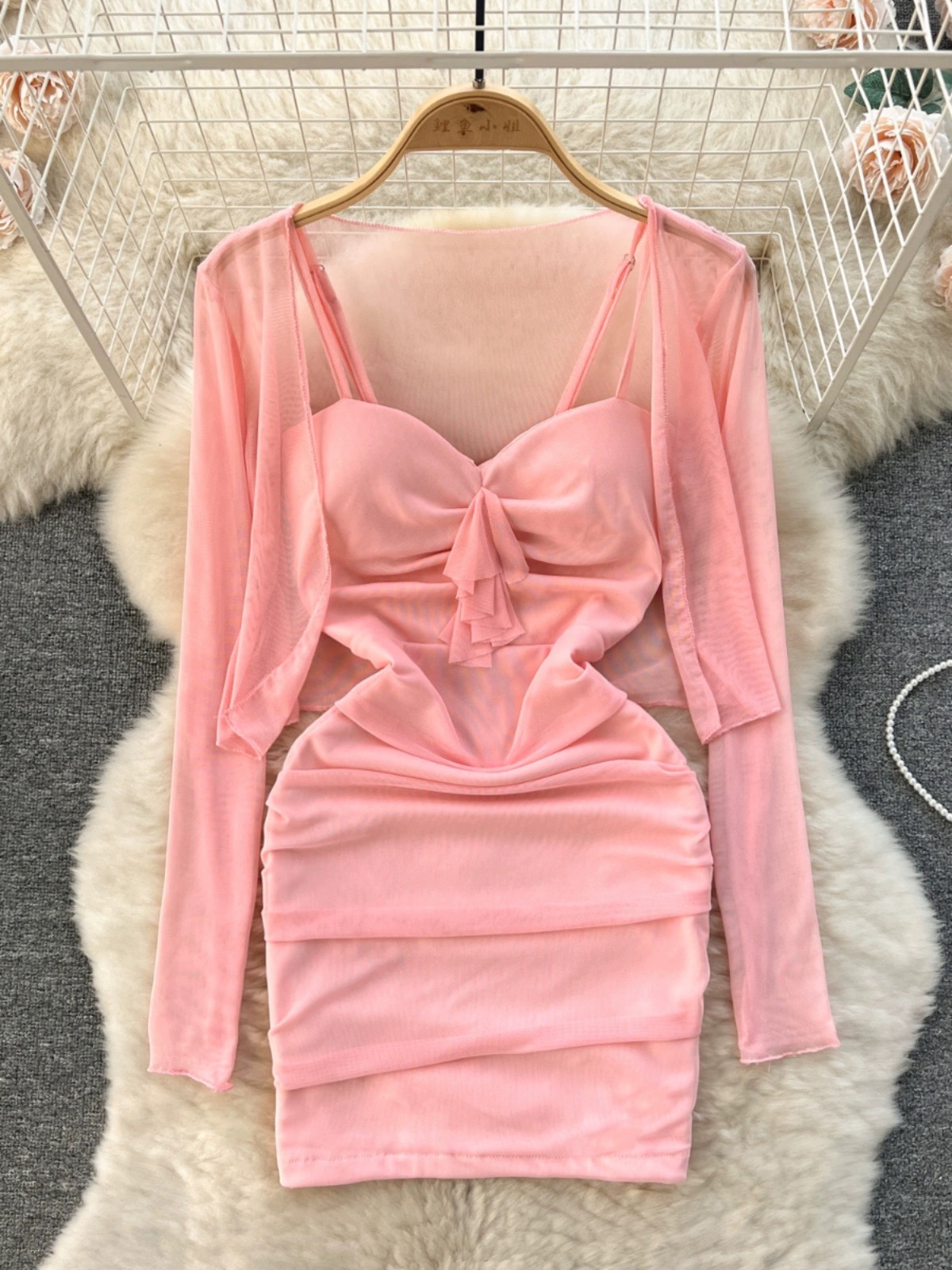 Playfully wild dress CBC646 image