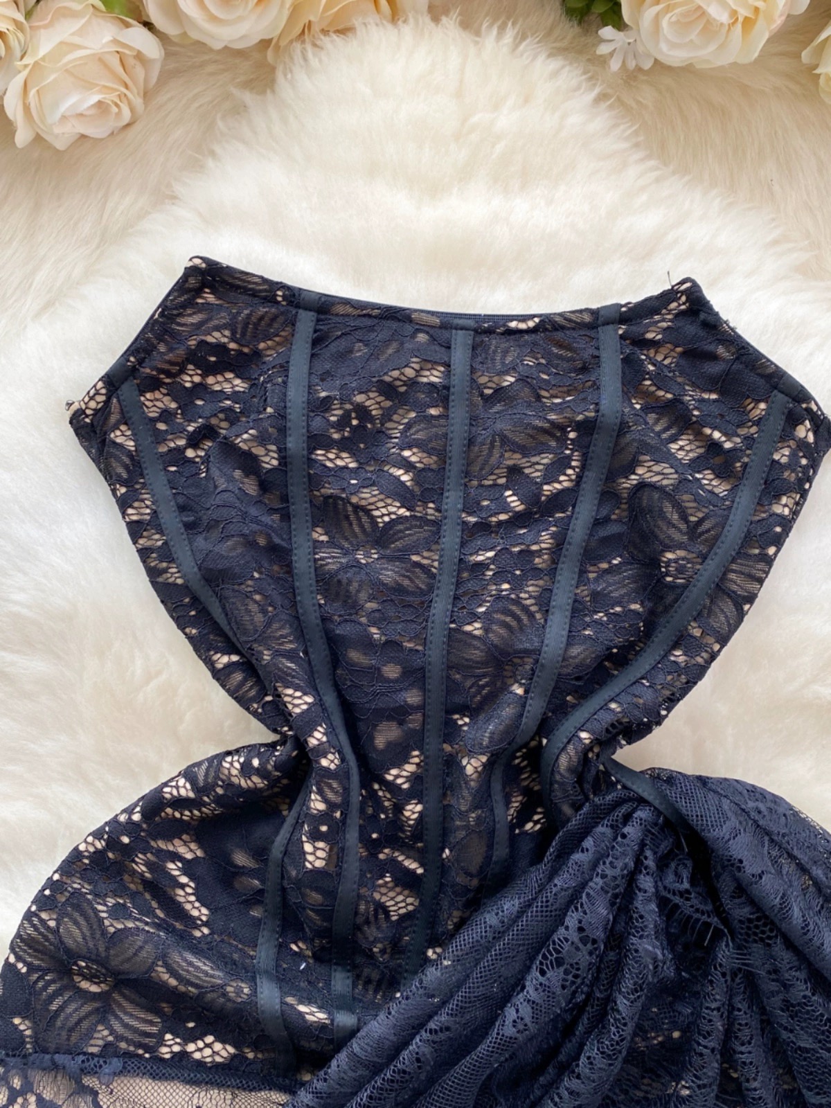 Feline sexy lace dress CBC641 image