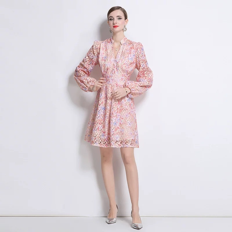 Night goddess lace dress CD410 image