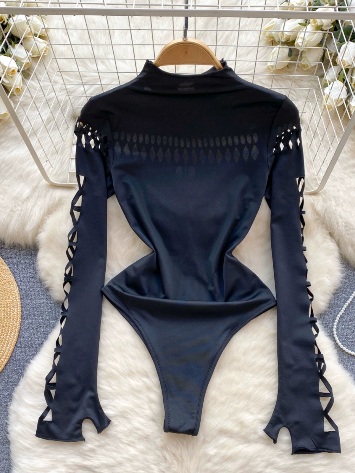 Taking off bodysuit BS119 image