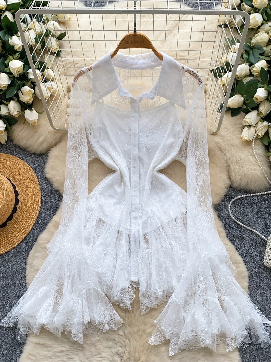 Make my summer lace top & camisole FTO149 image