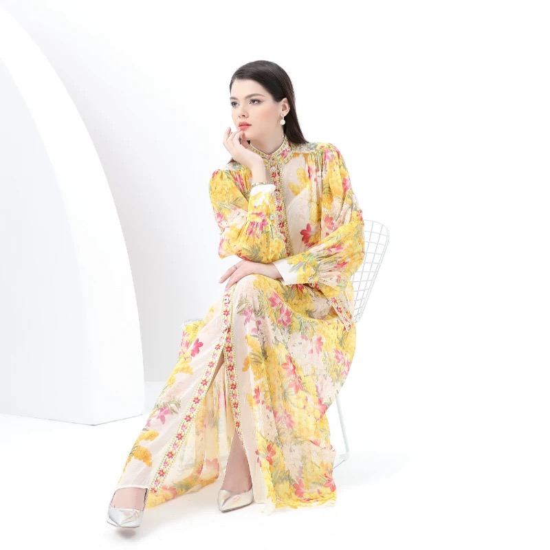 Better than okay print dress ED205 image