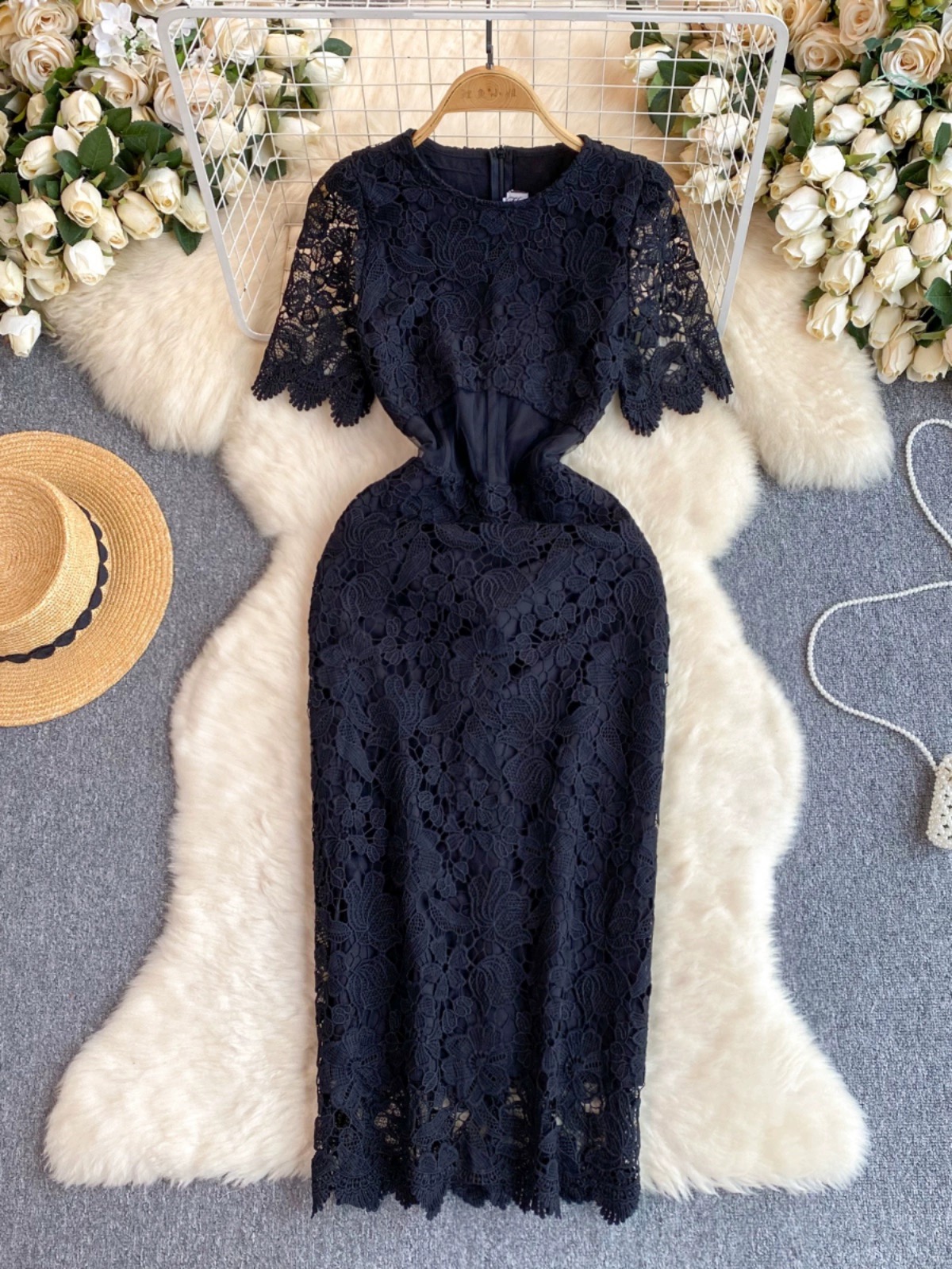 The big city girl lace dress FBC214