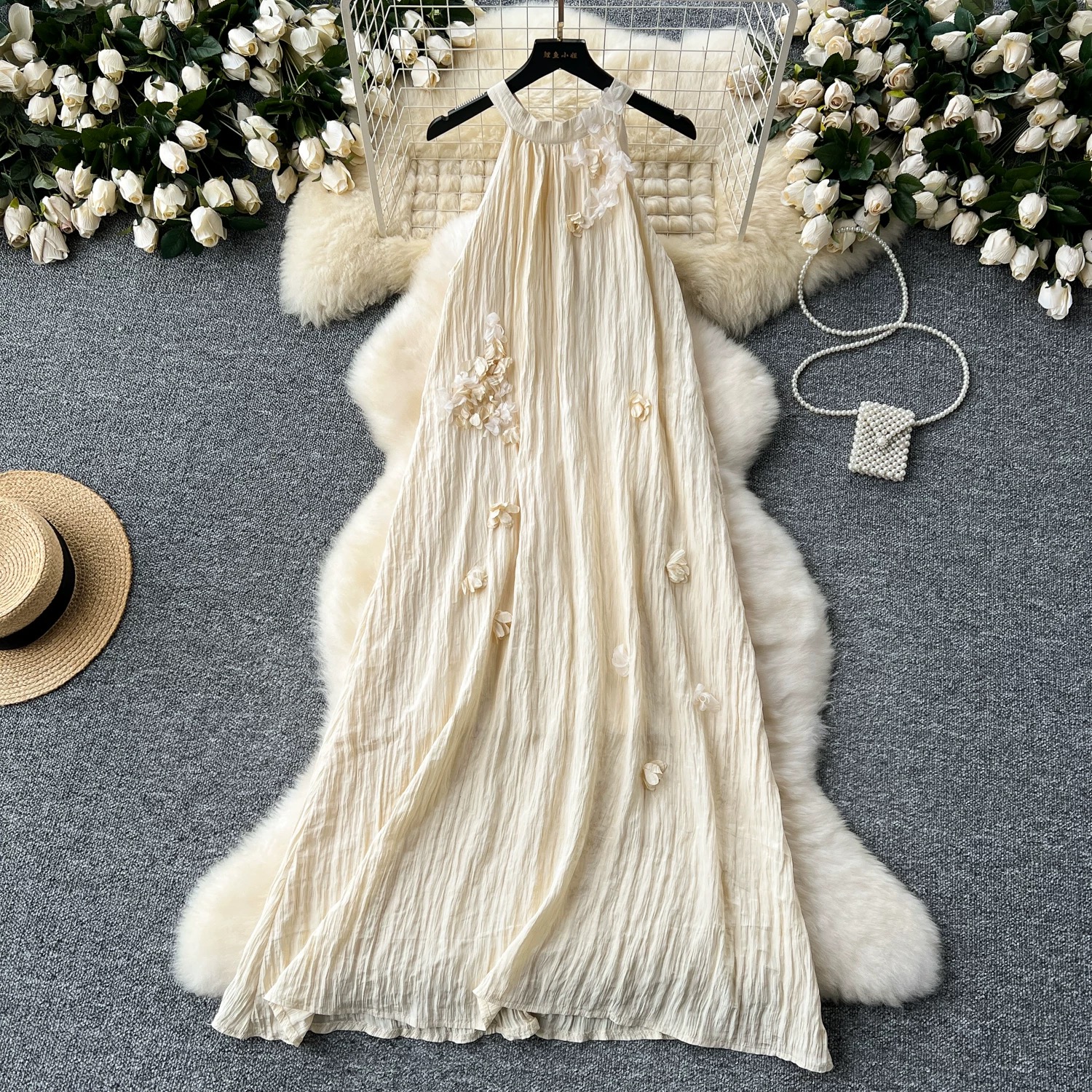 The drama floral dress CD133 image