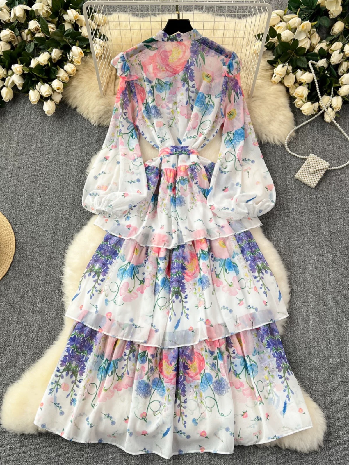 Glamorous evening dress ED475 image